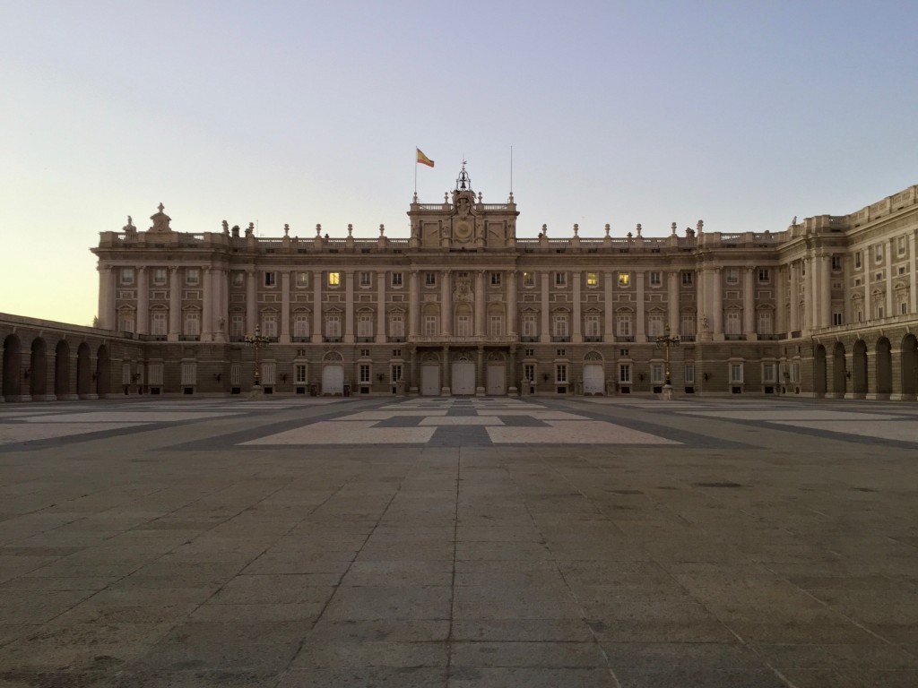 The Royal Palace sleeps