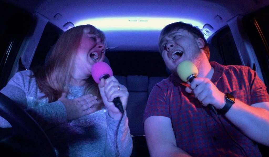 Karaoke in the car!