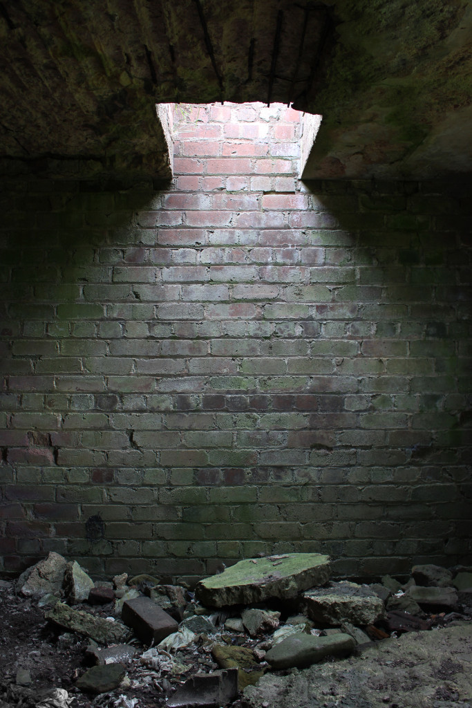 Inside the bunker