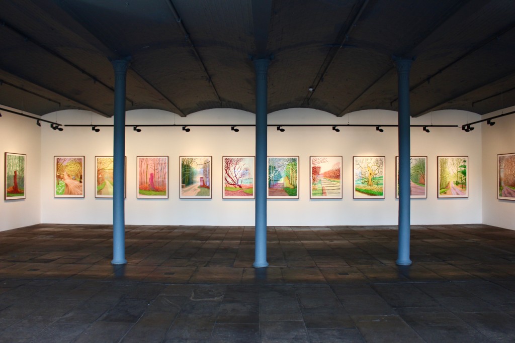 The David Hockney exhibition