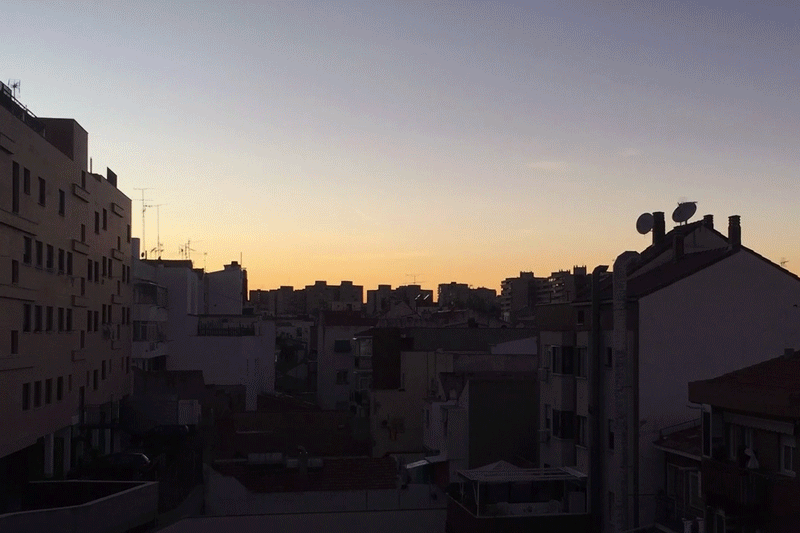 A time-lapse I made from my window
