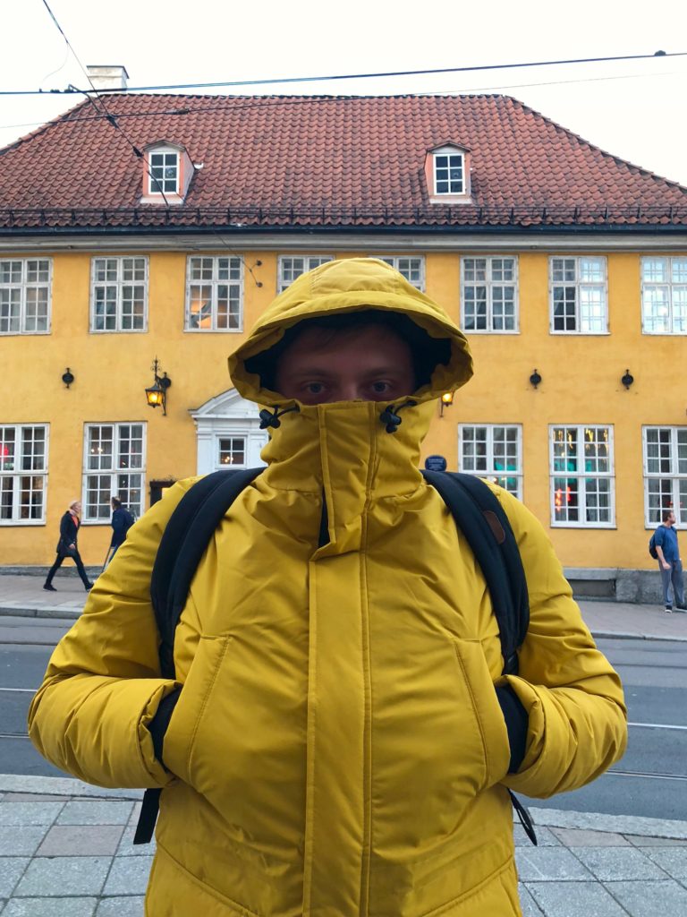 Blending in with the architecture
