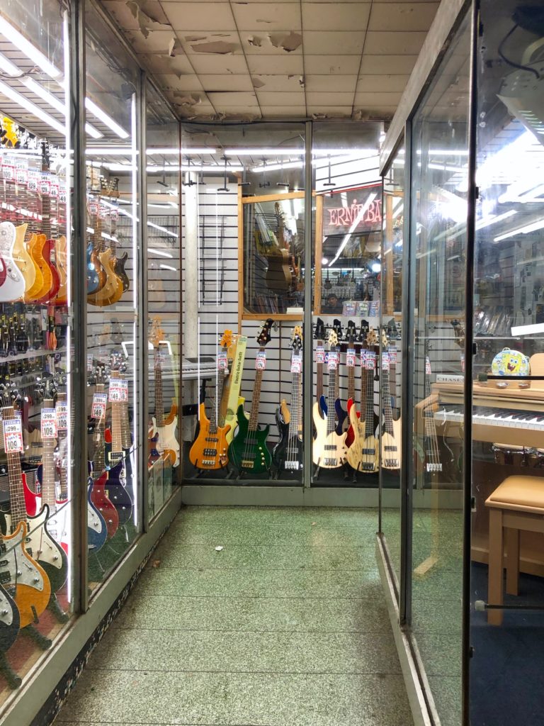 A music shop